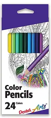 Color Pencils
24 Colors
Pentel Arts