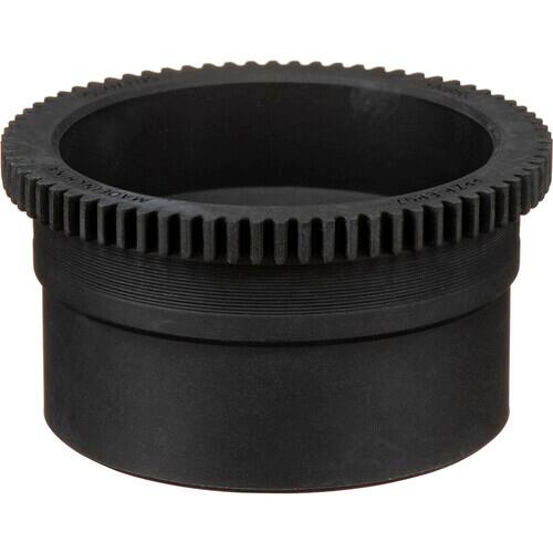 Angle. Olympus - Underwater Manual Focus Gear for 30mm Macro Lens, Compatible with Select Housings and Lens Ports - Black.