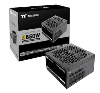 Thermaltake Toughpower GT 850W 80+ Gold ATX 3.1 Power Supply Black Thermaltake Toughpower GT 850W 80+ Gold ATX 3.1 Power Supply Black