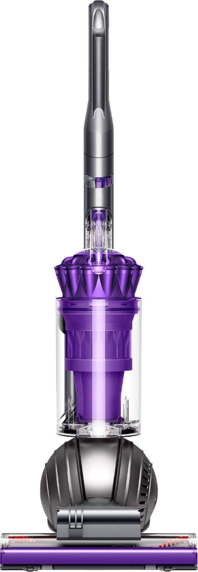 Front. Dyson - Dyson UP20 Ball 2 Animal  Upright Vacuum - Iron/Purple.