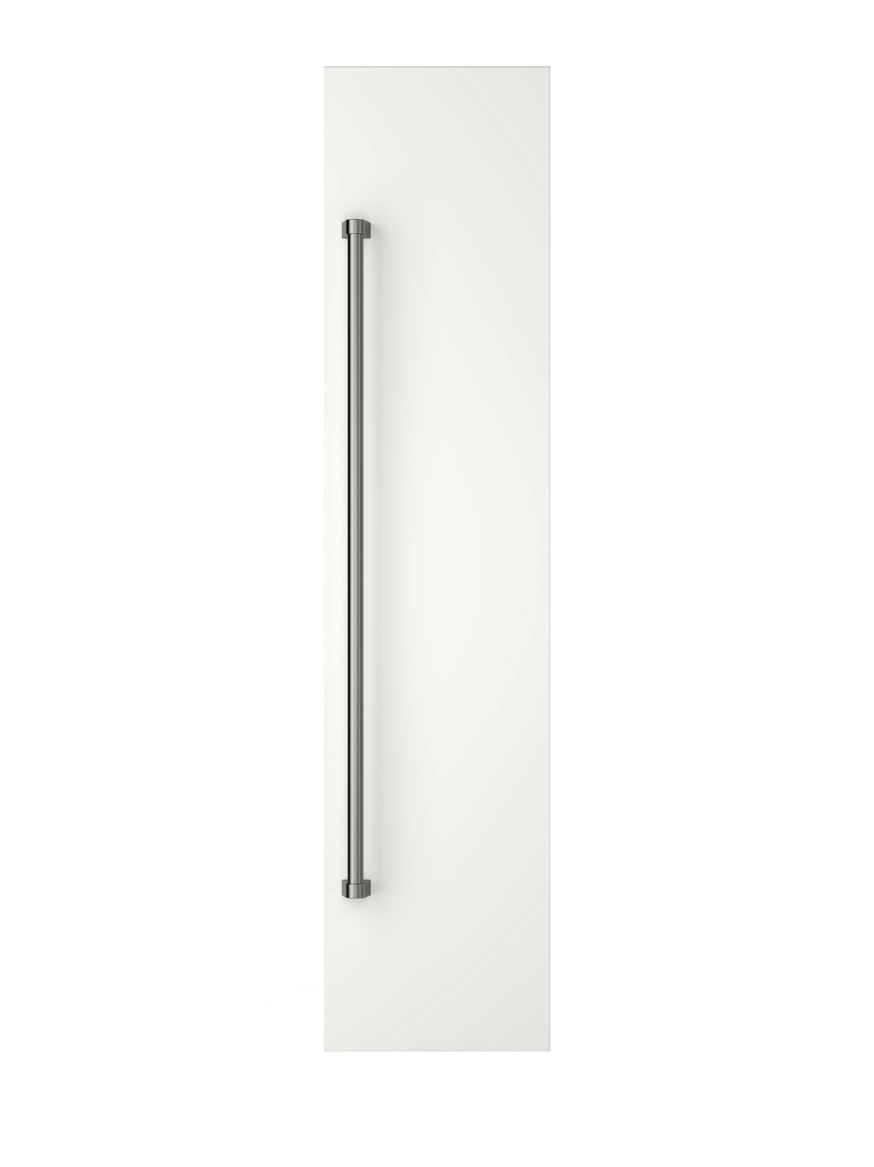 Alt View 1. Viking - 18"W Column Door Panel w/Pro-style handle - Pure White.