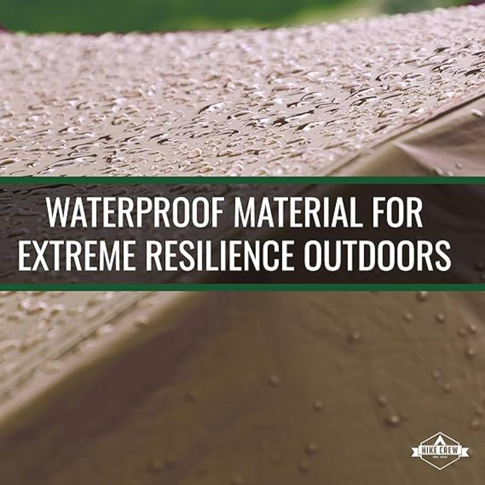 WATERPROOF MATERIAL FOR EXTREME RESILIENCE OUTDOORS
HIKE CREW