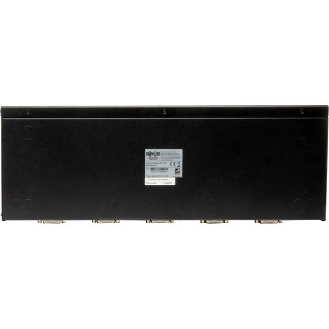 Alt View 3. Tripp Lite - 4-Port Dual Monitor DVI KVM Switch with Audio and USB 2.0 Hub - Black.