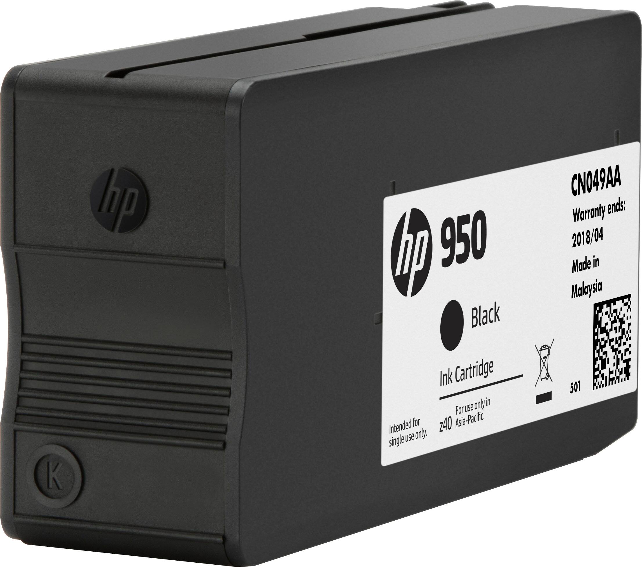 Alt View 1. HP - 950 Standard Capacity Ink Cartridge - Black.