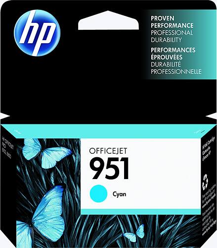 HP - 951 Ink Cartridge - Cyan