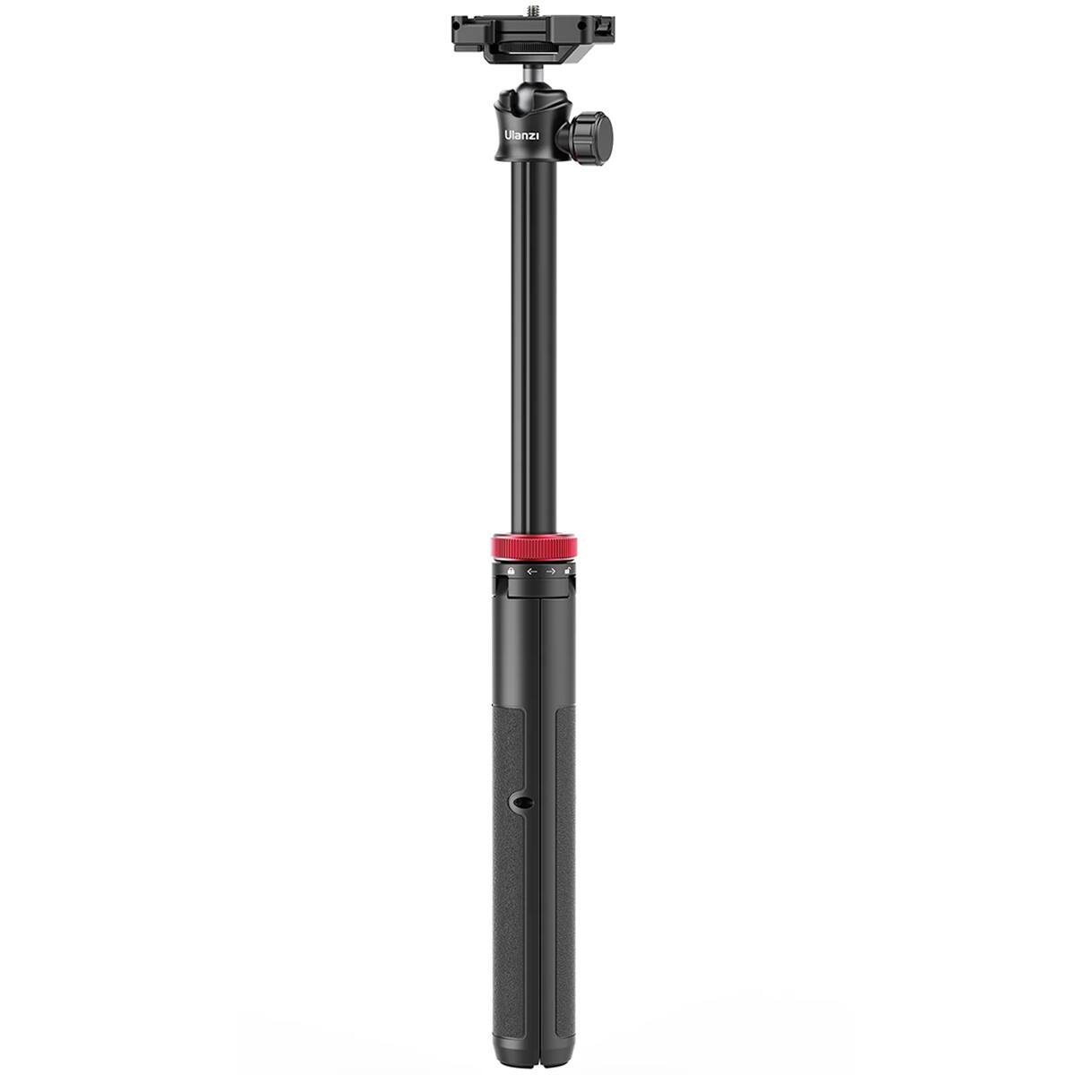 Alt View 3. Ulanzi - Ulanzi MT-44 Extendable Vlog Tripod for Camera and Smartphone, Black.