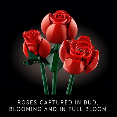 LEGO Icons Bouquet of Roses Build and Display Set 10328 6470462 - Best Buy LEGO Icons Bouquet of Roses Build and Display Set 10328 6470462 - Best Buy
