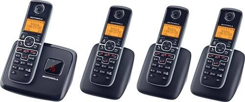 Angle Standard. Motorola - DECT 6.0 Expandable Cordless Phone System.