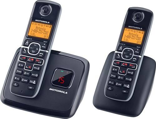 Angle Standard. Motorola - DECT 6.0 Expandable Cordless Phone System.