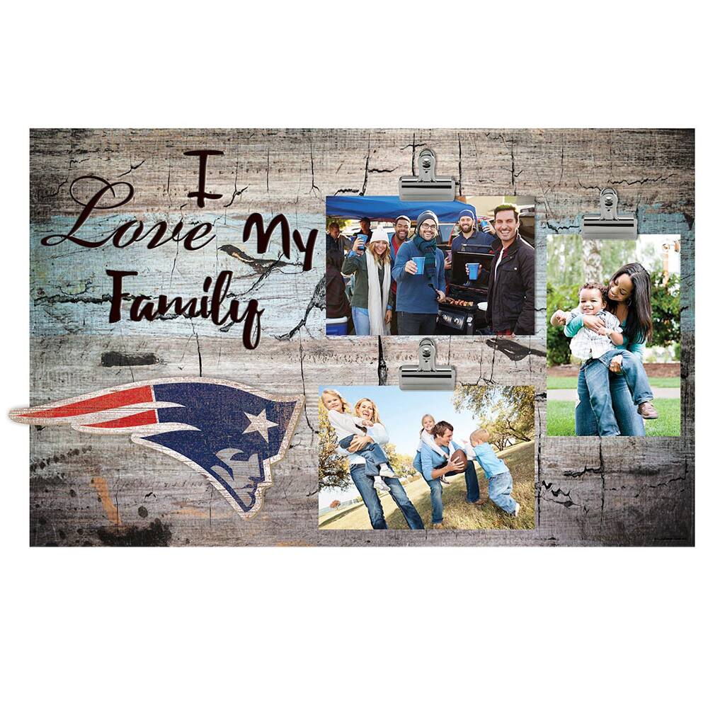 11" x 19" I Love My Family Clip Photo Frame