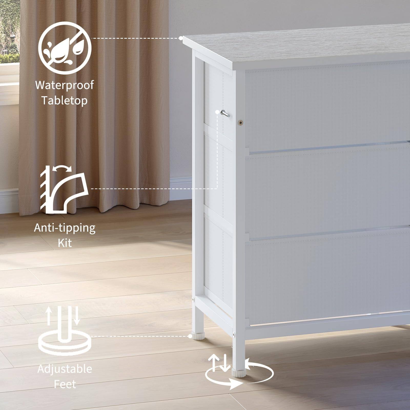 Waterproof Tabletop  
Anti-tipping Kit  
Adjustable Feet