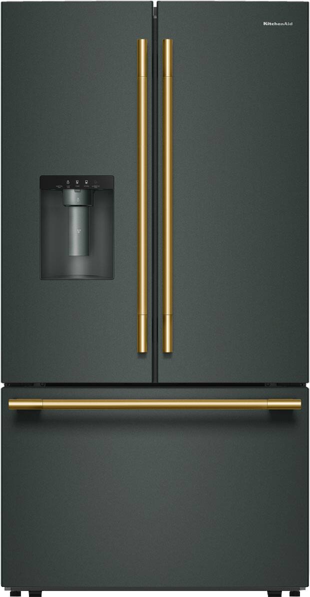 Alt View 14. KitchenAid - 36 in. Wide 30 cu. ft. French Door Refrigerator with Exterior Water and Ice - Juniper.
