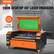 VEVOR
TOUGH TOOLS. HALF PRICE
100W DESKTOP CO2 LASER ENGRAVER
Universal graphic format support
- fully compatible with coreldraw
≤70dB Noise Rating