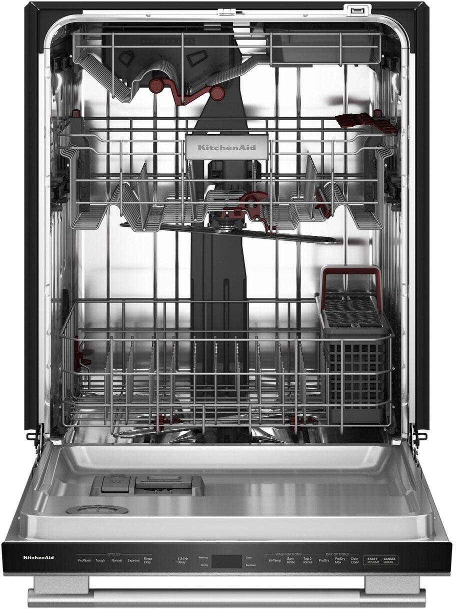 KitchenAid

CYCLES
- ProWash
- Tough
- Normal
- Express
- Only
- 1.2km
- Delay

WASH OPTIONS
- Hi-Temp
- Rinse
- Rocks
- ProDry
- Max

DRY OPTIONS
- Door Open

START
CANCEL
- JUICE DRAW

KitchenAid