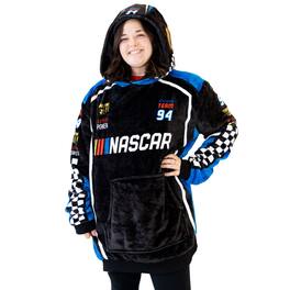 Plushible - NASCAR Snugible 2-in-1 Blanket Hoodie and Plushie - Black