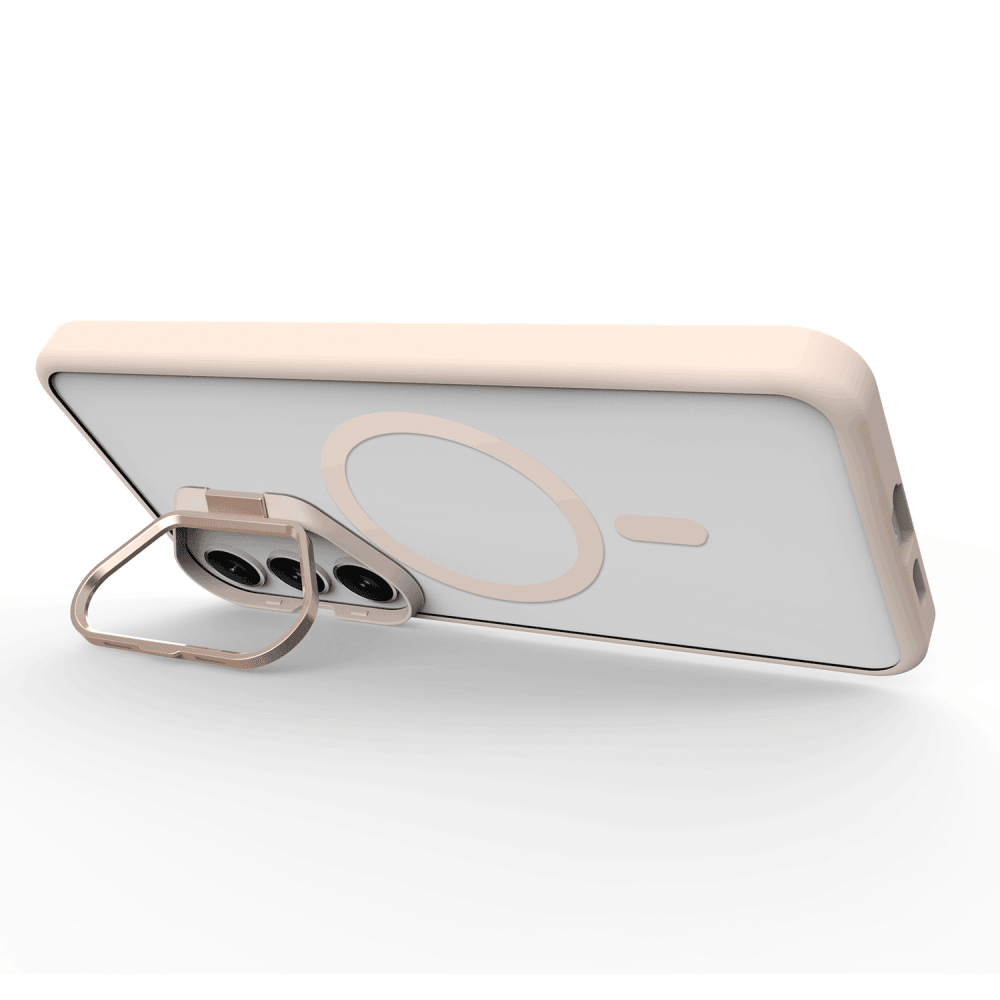 Alt View 4. Prodigee - Kickit Series Case for MagSafe for Samsung Galaxy S25/S24 - Rose - Pink.