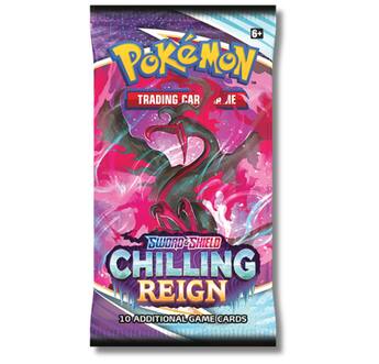sword and shield chilling reign booster box Pack Includes 1 Booster Pack Pokemon: Sword & Shield Chilling