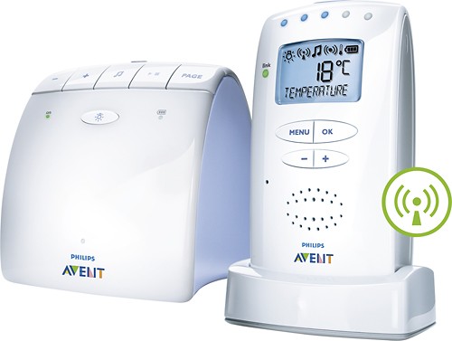 Eenvoud solide voor Best Buy: Philips AVENT DECT Baby Monitoring System SCD525/00