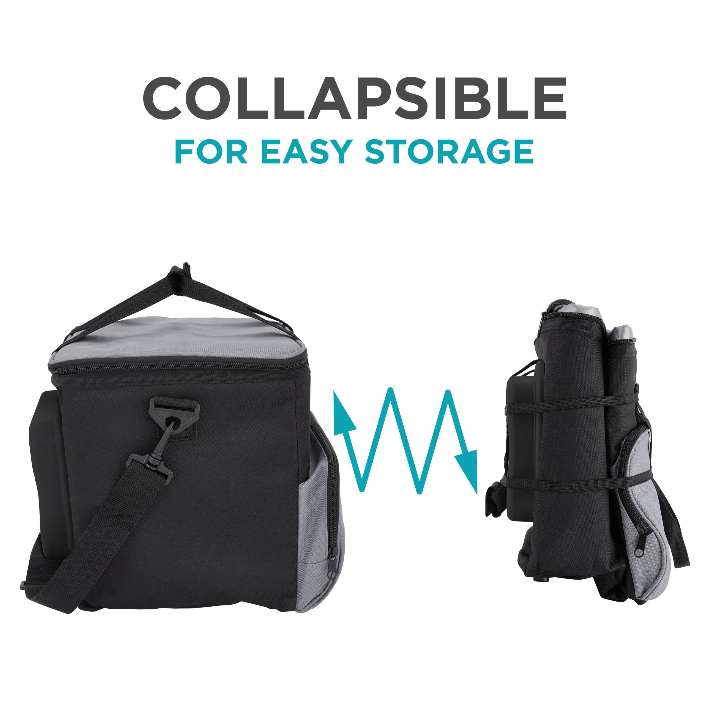COLLAPSIBLE FOR EASY STORAGE