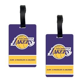 WinCraft - Los Angeles Lakers Luggage Tag 2-Pack - Multicolor