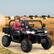 Alt View 1. Costway - Costway 12V 2 Seater Ride On UTV Dump Truck Remote w/ Electric Dump Bed & Shovel - Black.