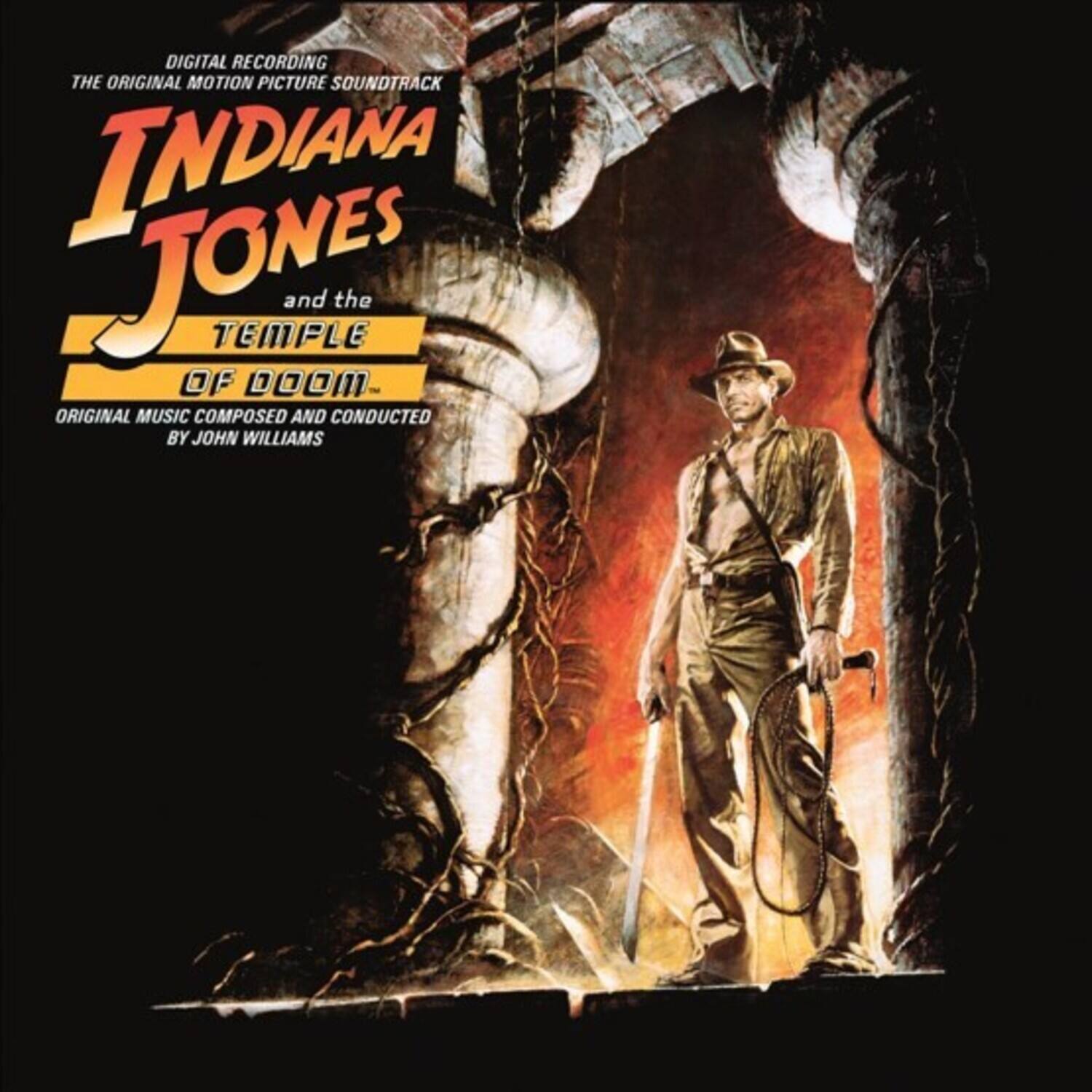DIGITAL RECORDING  
THE ORIGINAL MOTION PICTURE SOUNDTRACK  
INDIANA JONES and the TEMPLE OF DOOM  
ORIGINAL MUSIC COMPOSED AND CONDUCTED BY JOHN WILLIAMS