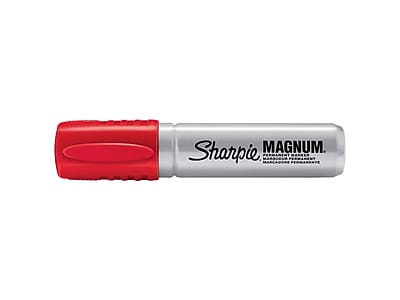 Sharpie - Magnum Tank Permanent Marker, XL Chisel Tip, Red (44002)