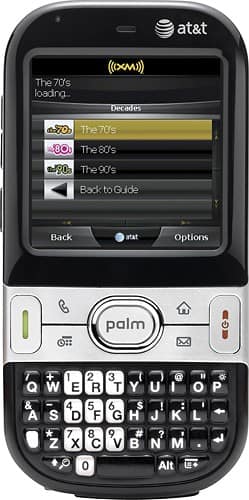 Front Standard. Palm - Centro Mobile Phone (Unlocked) - Black.