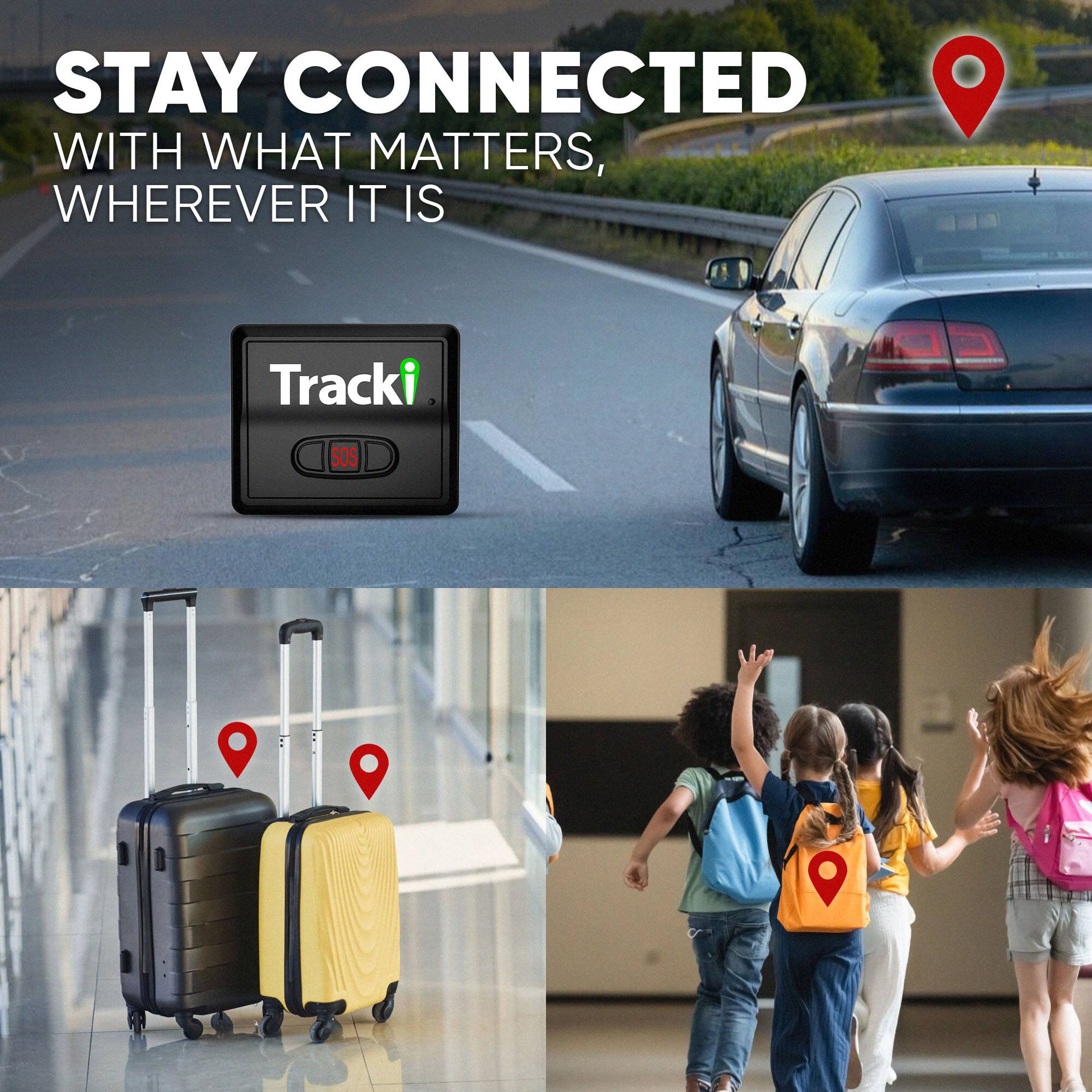 STAY CONNECTED WITH WHAT MATTERS, WHEREVER IT IS

Tracki

SOS