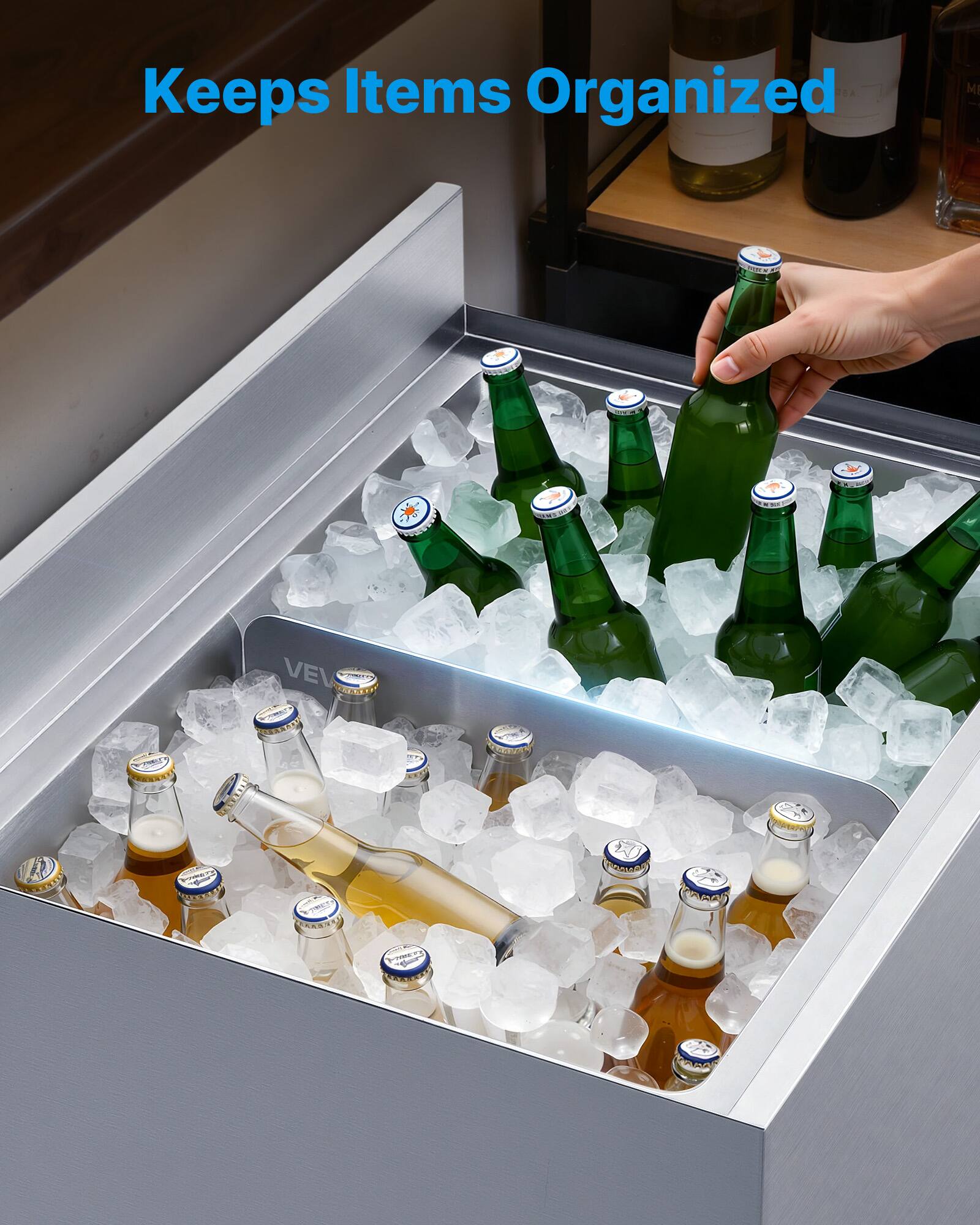 Keeps Items Organized