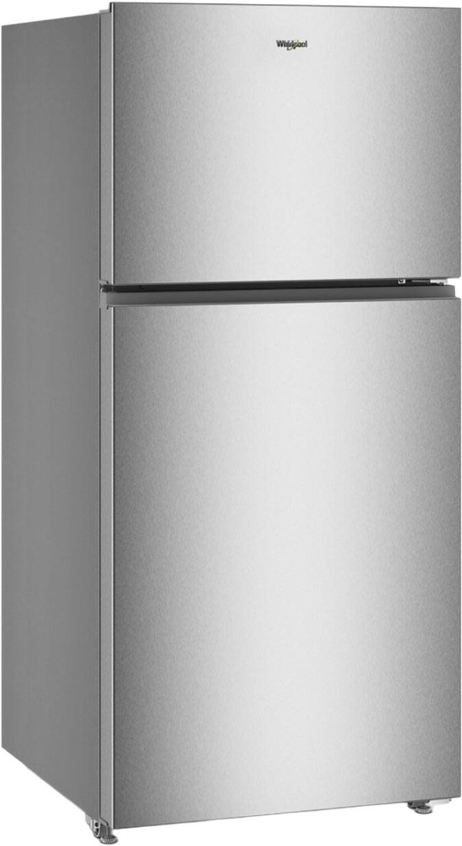 Alt View 8. Whirlpool - 30 in. Wide 19 cu. ft. Wide Top Freezer Refrigerator with Total Coverage Cooling - Fingerprint-Resistant Stainless Finish.