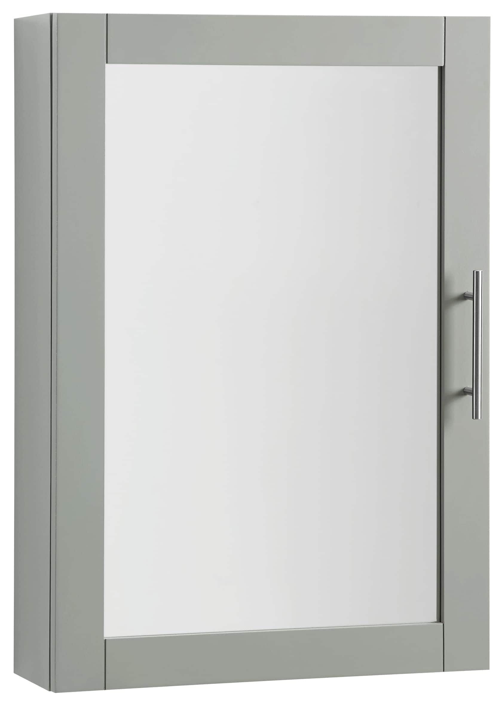 Crosley Furniture - Savannah Wall Cabinet With Mirror - Gray price history on PriceWatchPro