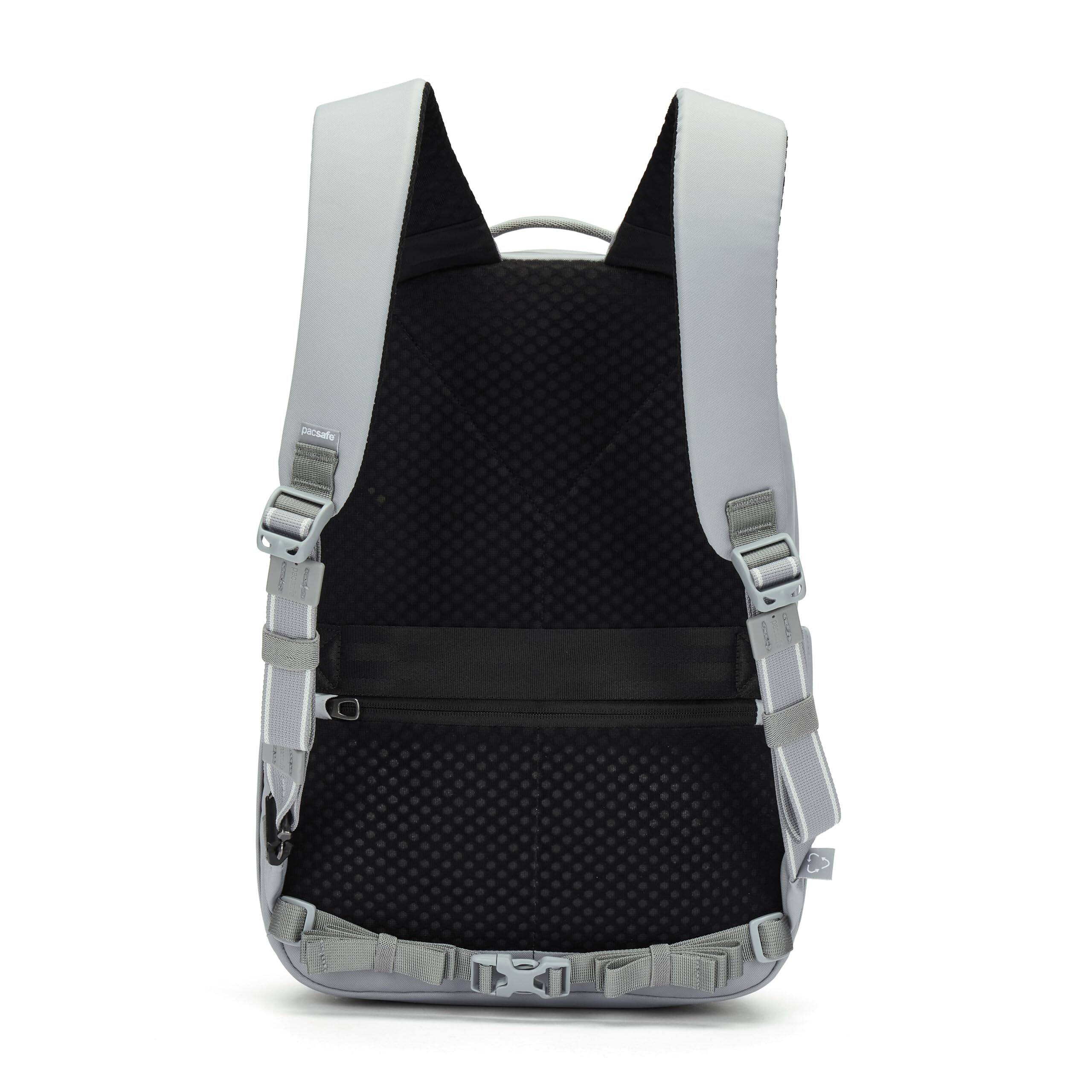 Left. Pacsafe - V 16L All-around Backpack - Digital Gray.