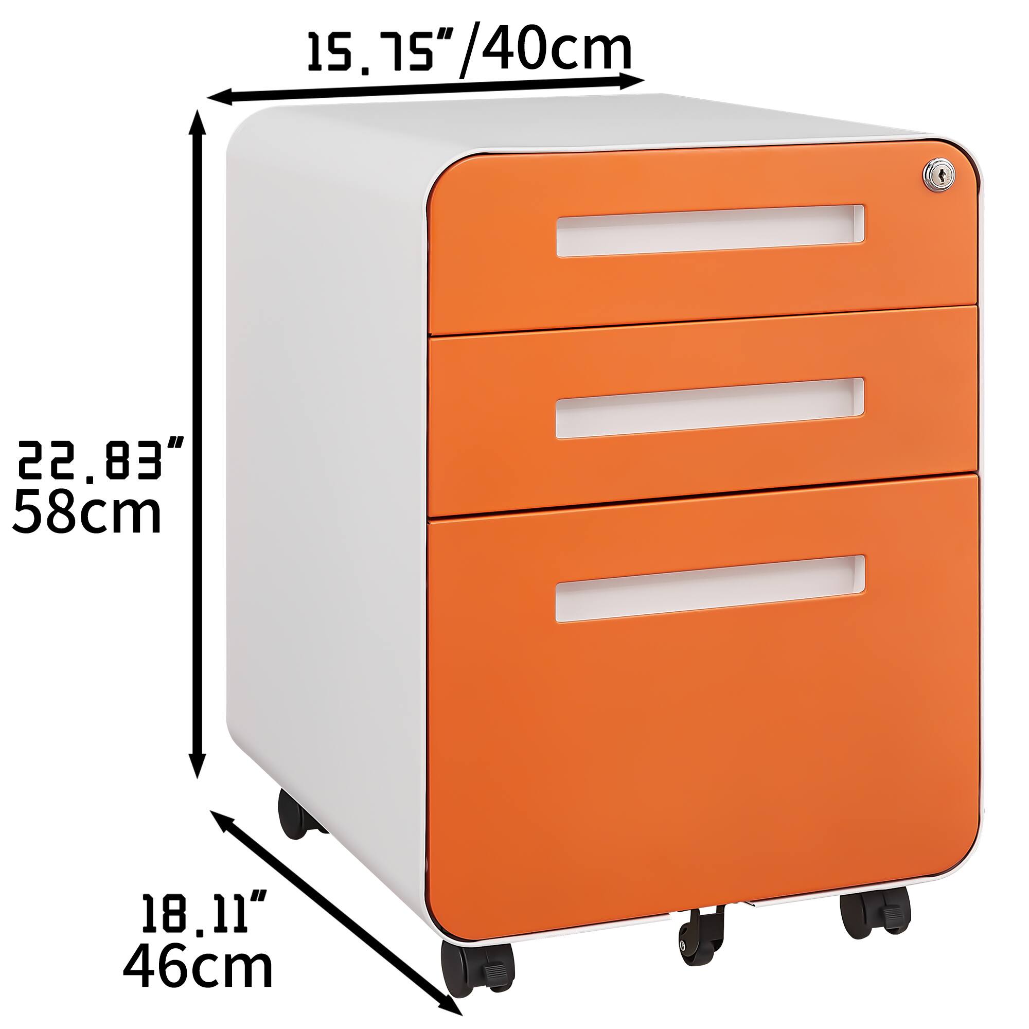 15.75" / 40cm  
22.83" / 58cm  
18.11" / 46cm