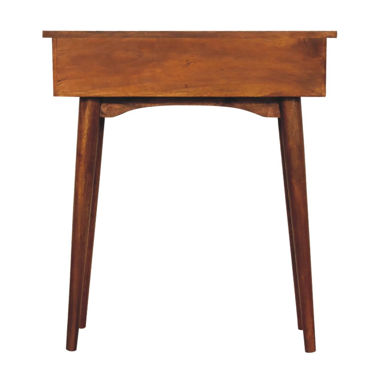Alt View 5. Artisan Furniture - Artisan Furniture Solid WoodMini Chestnut Hallway Console - Brown.