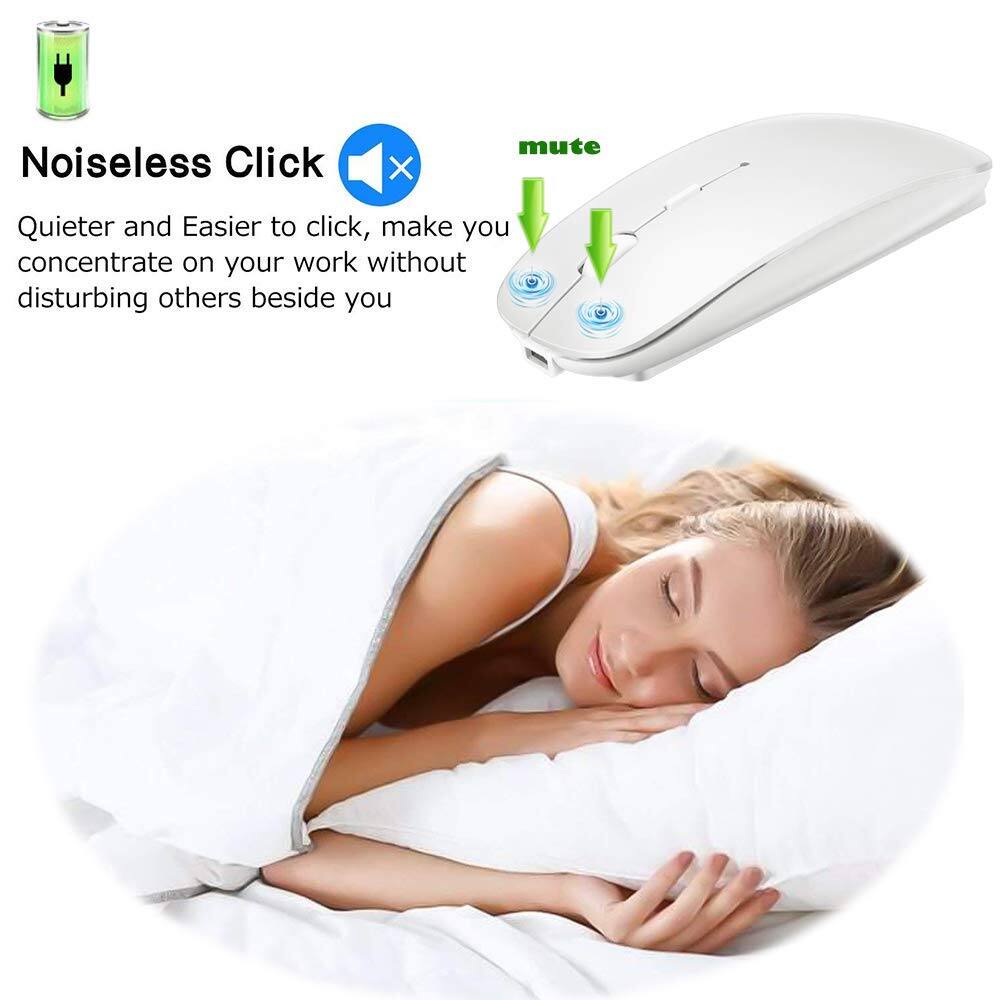 Noiseless Click

Quieter and Easier to click, make you concentrate on your work without disturbing others beside you