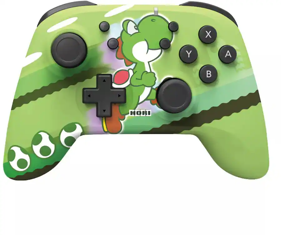 Hori Wireless Controller HORI Pad Yoshi: Officially Licensed by ...
