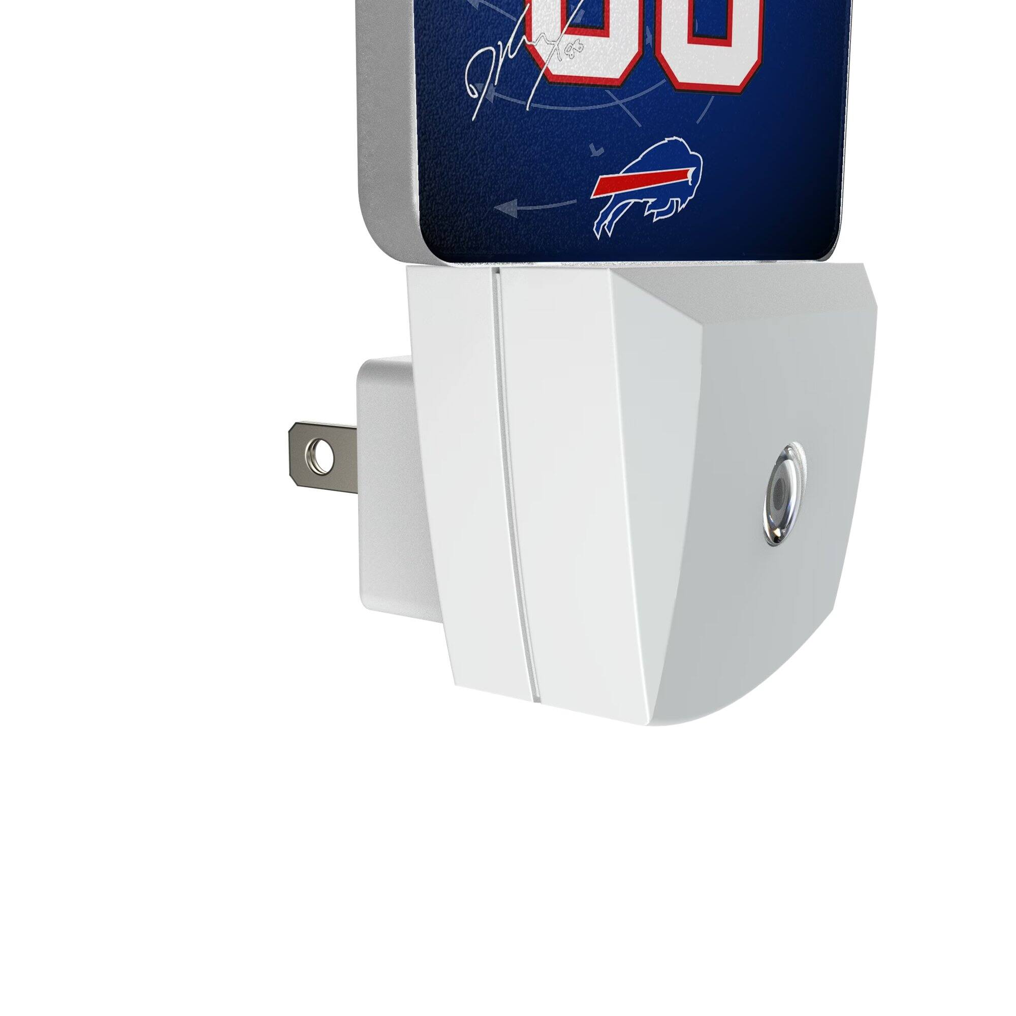 Alt View 2. Keyscaper - Dawson Knox Buffalo Bills Nightlight 2-Pack - Multicolor.