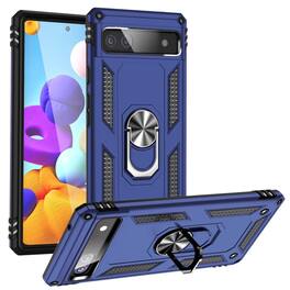Kitcheniva - Phone Cover Shockproof With Tempered Glass For Google Pixel 7A - Blue