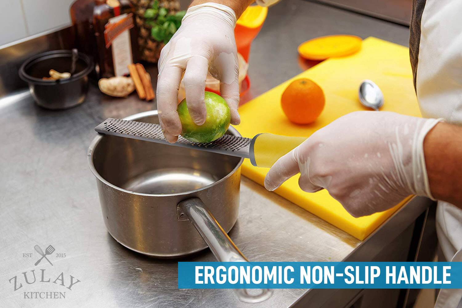 EST 2015 ZULAY KITCHEN ERGONOMIC NON-SLIP HANDLE