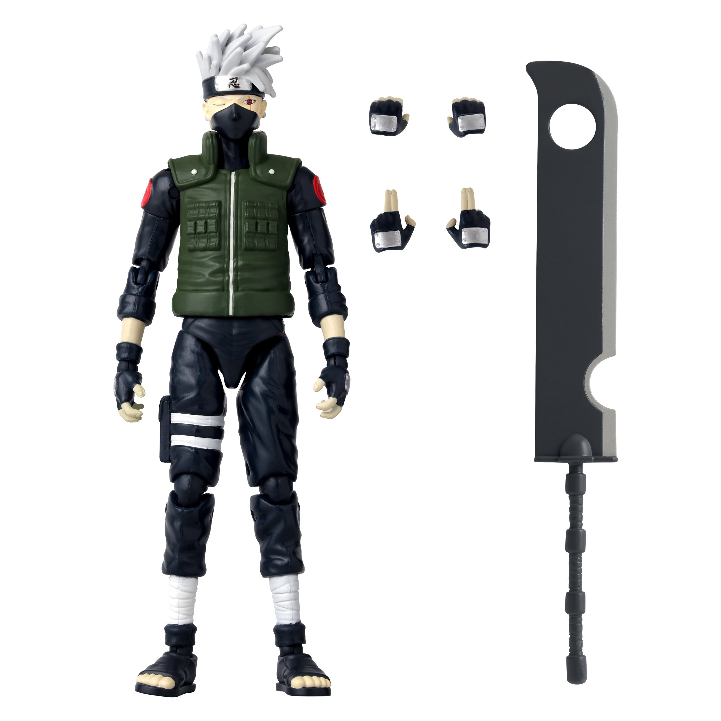 Bandai Anime Heroes Naruto Hatake Kakashi Fourth Great Ninja War