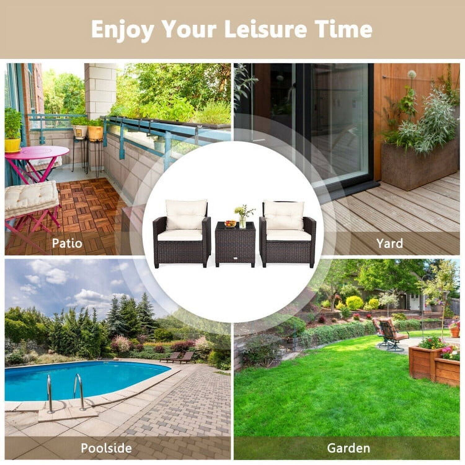 Enjoy Your Leisure Time

Patio  
Yard  
Poolside  
Garden