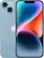 Front. Apple - iPhone 14 128GB (Unlocked) - Blue.