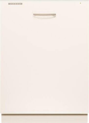 Front Standard. GE - 24" Tall Tub Built-In Dishwasher - Bisque.