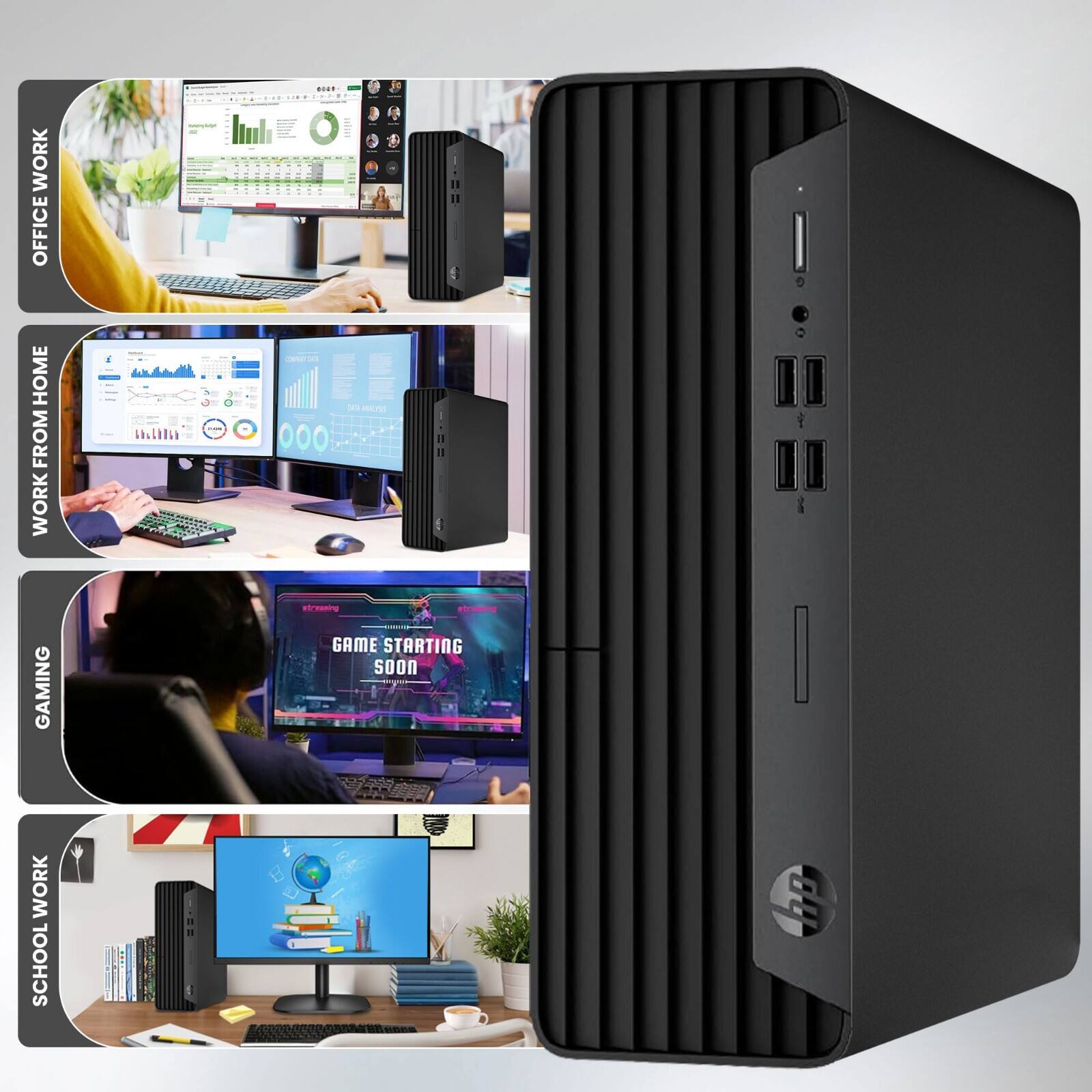 - WORK OFFICE
- WORK FROM HOME
- GAMING
- SCHOOL WORK