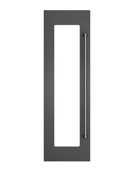 24"W. Door Panel for Viking Veil FDWCIC7240L Left Hinge Wine Models - Damascus Gray