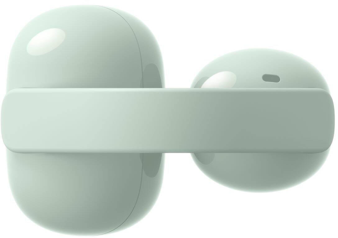 Angle. Sony - LinkBuds Clip Truly Wireless Open Earbuds - Green.