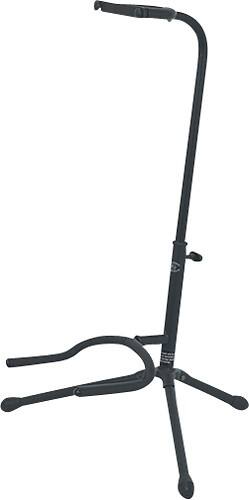 Angle Standard. Tour Grade - Deluxe Fixed-Top Guitar Stand for Most Guitars - Black.