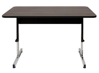 Studio Designs - Adapta Desk - Black/Walnut - Front_Zoom