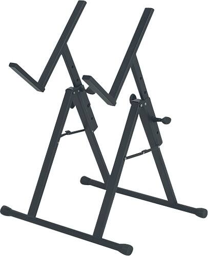Angle Standard. Tour Grade - Elevated Model Amp Stand - Black.